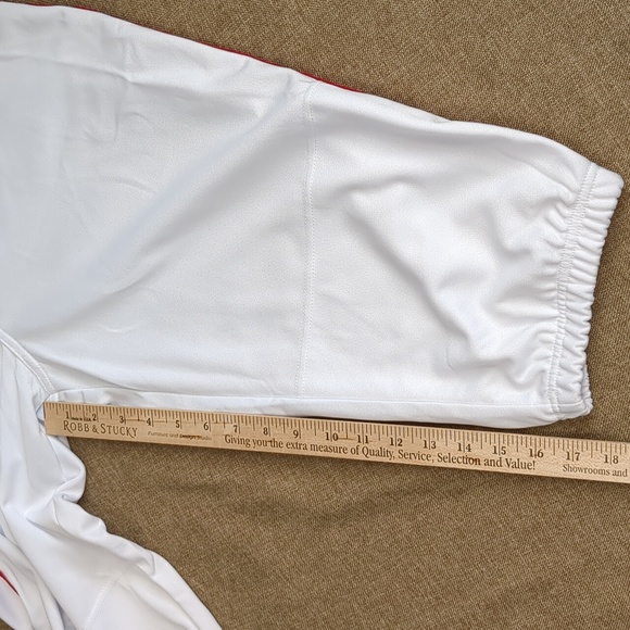 NWT Champro Baseball Knicker Pants White With Red Piping  Mens Sz L - Picture 12 of 12